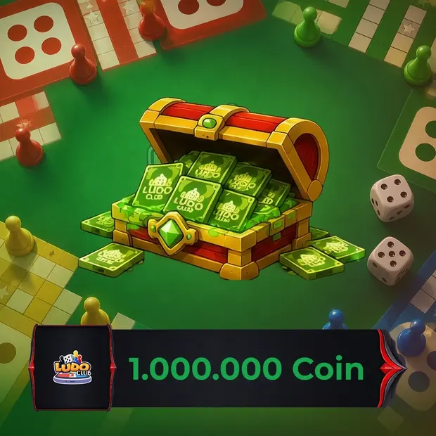 Ludo Club 1,000,000 Coins cover art