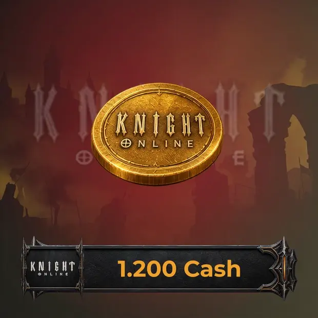 Knight Online 1200 Cash cover art