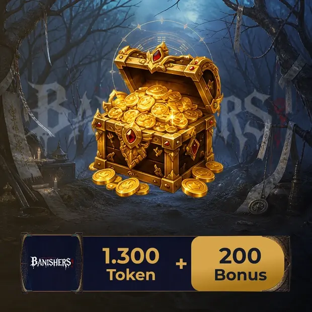 Banishers: Faiths Entwined 1,300 + 200 Tokens cover art
