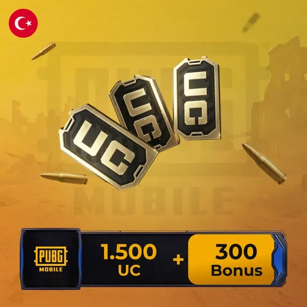 PUBG Mobile 1800 UC TR cover art