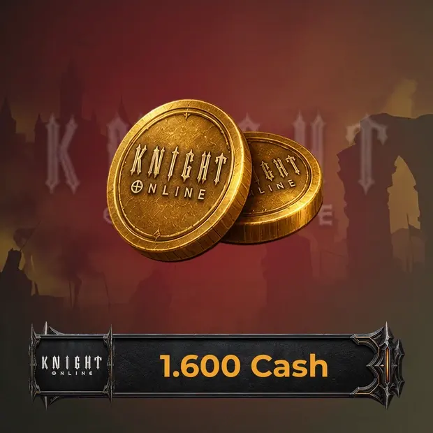 Knight Online 1600 Cash cover art