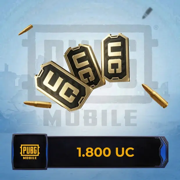 PUBG Mobile 1800 UC cover art