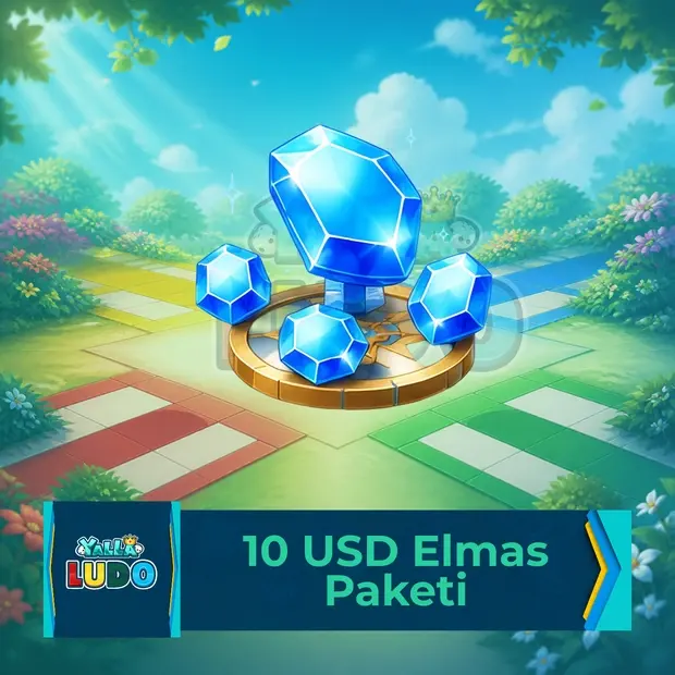 Yalla Ludo 10 USD Diamonds cover art