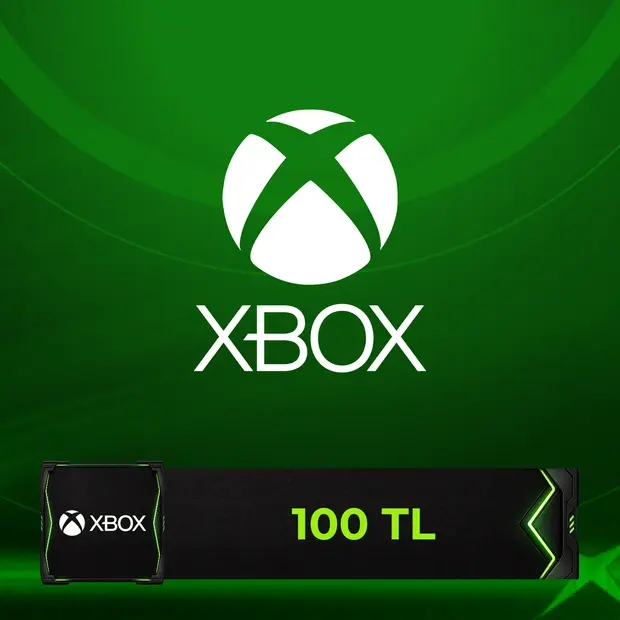 Xbox Live Gift Card 100 TL kapak görseli