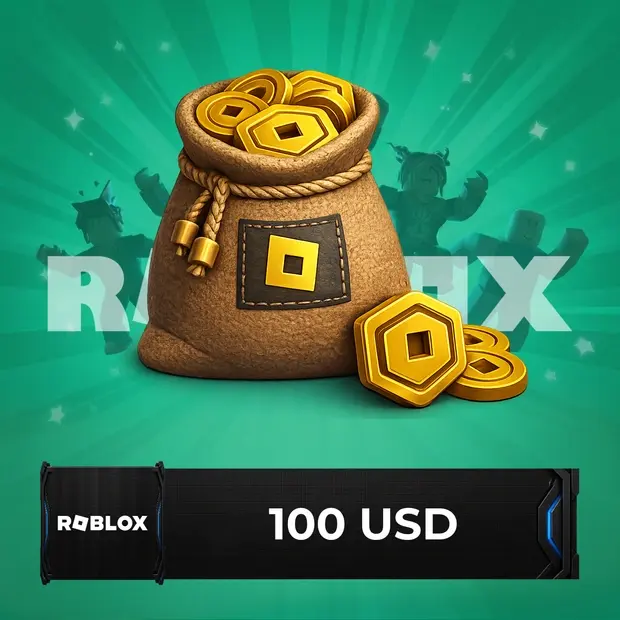 Roblox Robux 100 USD cover art