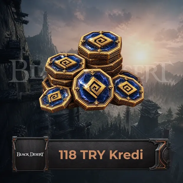 Black Desert Online 118 TL Credit cover art