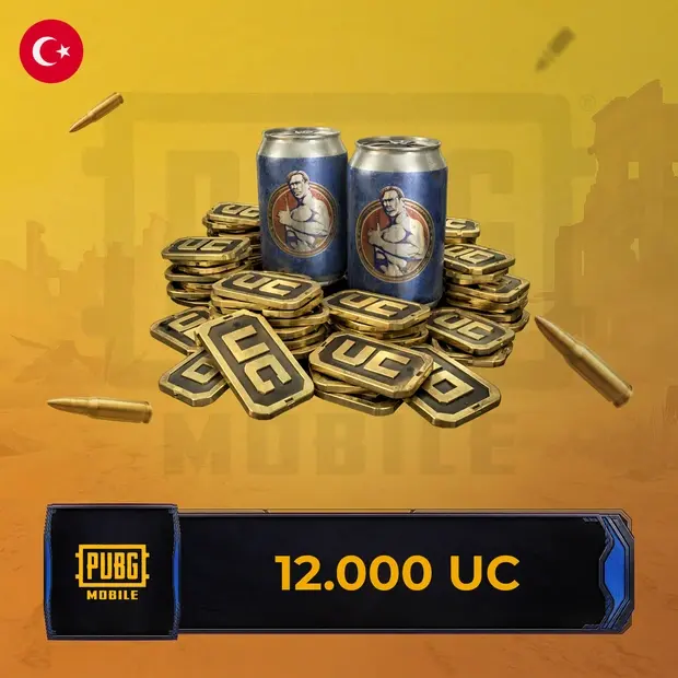 PUBG Mobile 12000 UC TR cover art