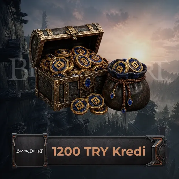 Black Desert Online 1200 TL Credit cover art