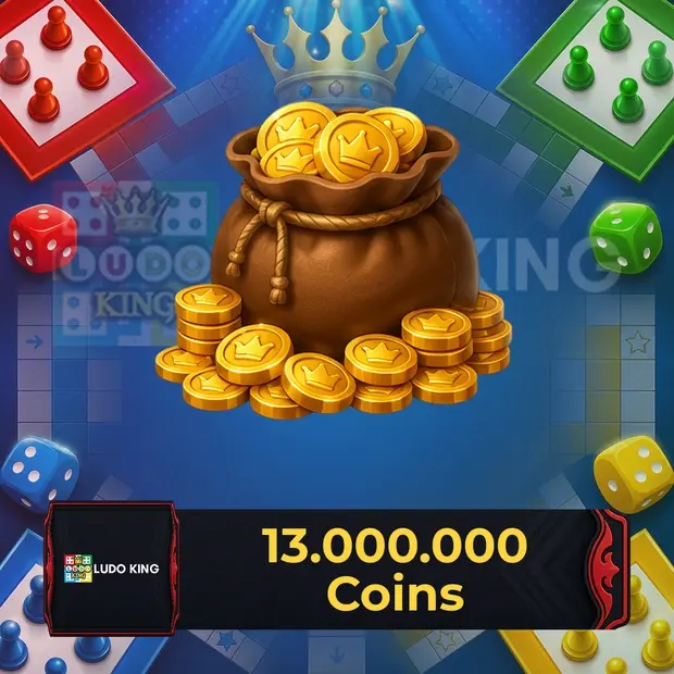 Ludo King 13.000.000 Coins kapak görseli