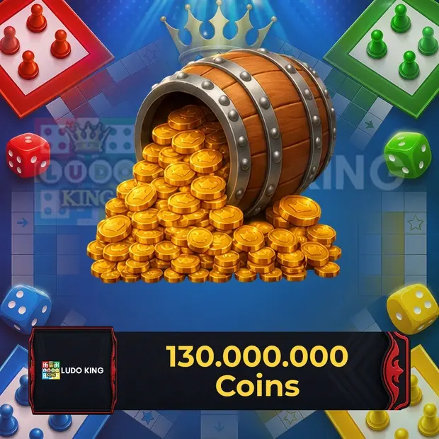 Ludo King 130.000.000 Coins kapak görseli