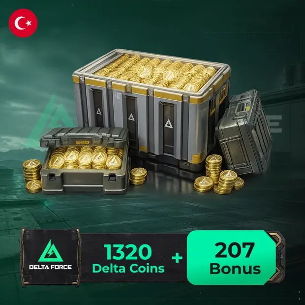 Delta Force 1320 + 207 Delta Coins TR cover art