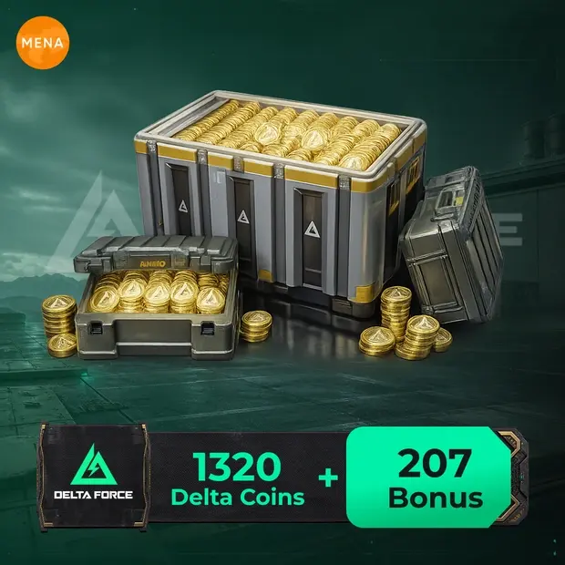 Delta Force 1320 + 207 Delta Coins MENA cover art