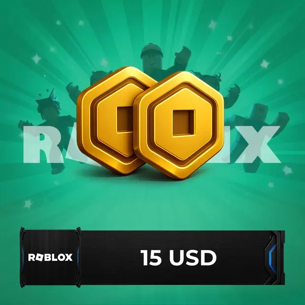 Roblox Robux 15 USD cover art