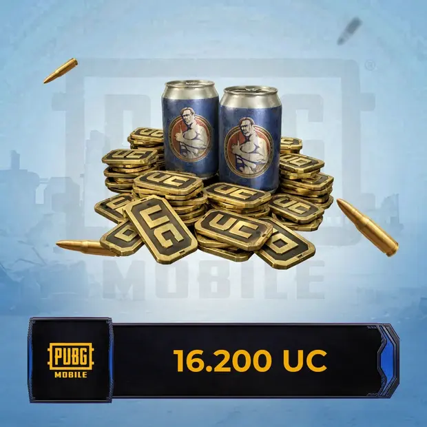 PUBG Mobile 16200 UC cover art
