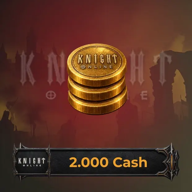 Knight Online 2000 Cash cover art