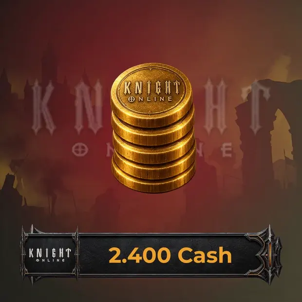 Knight Online 2400 Cash cover art