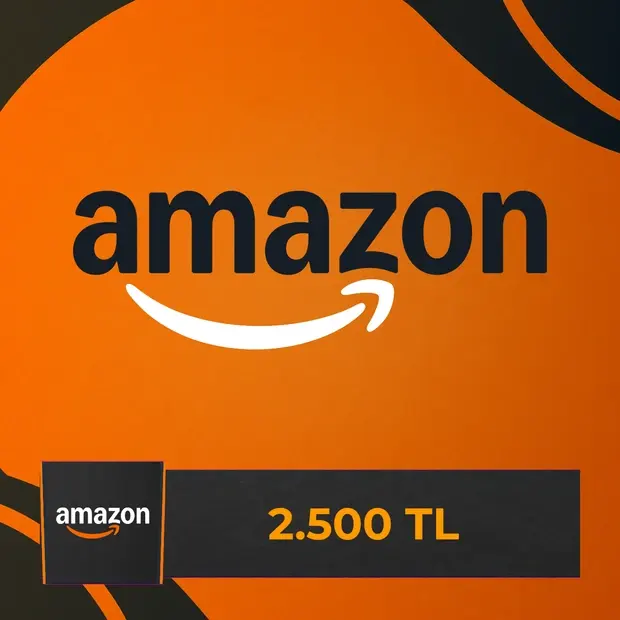 Amazon Gift Card 2500 TL cover art
