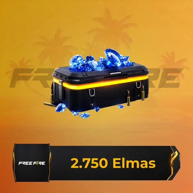 Free Fire 2750 Diamonds cover art