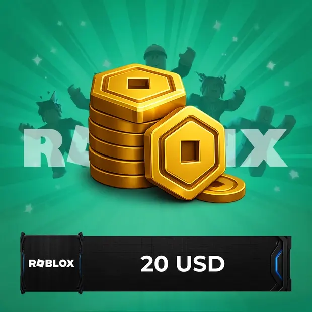 Roblox Robux 20 USD cover art