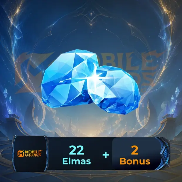 Mobile Legends 22 + 2 Bonus Diamonds cover art
