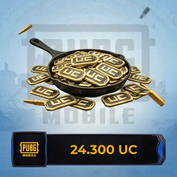 PUBG Mobile 24300 UC cover art