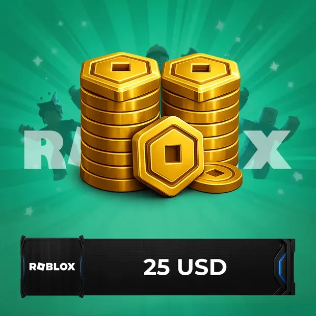 Roblox Robux 25 USD cover art