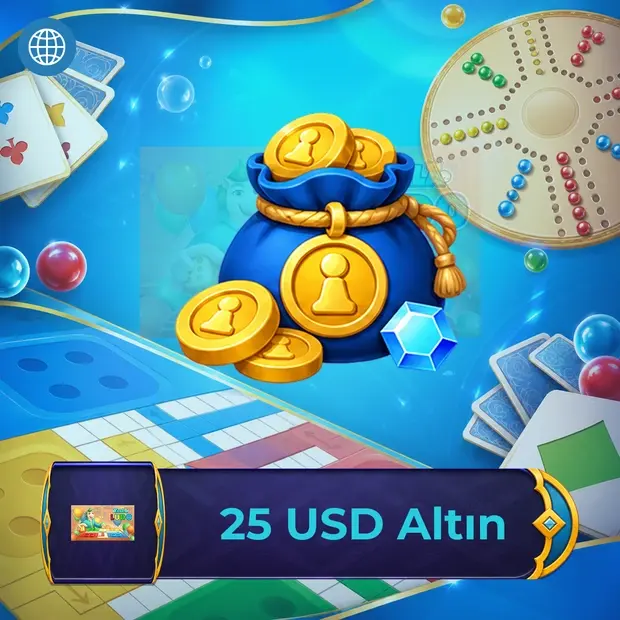 Yalla Ludo 25 USD Gold cover art