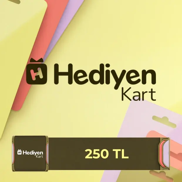 Hediyen Kart 250 TL - Tüm Kategoriler kapak görseli