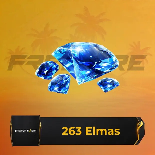 Free Fire 263 Diamonds cover art