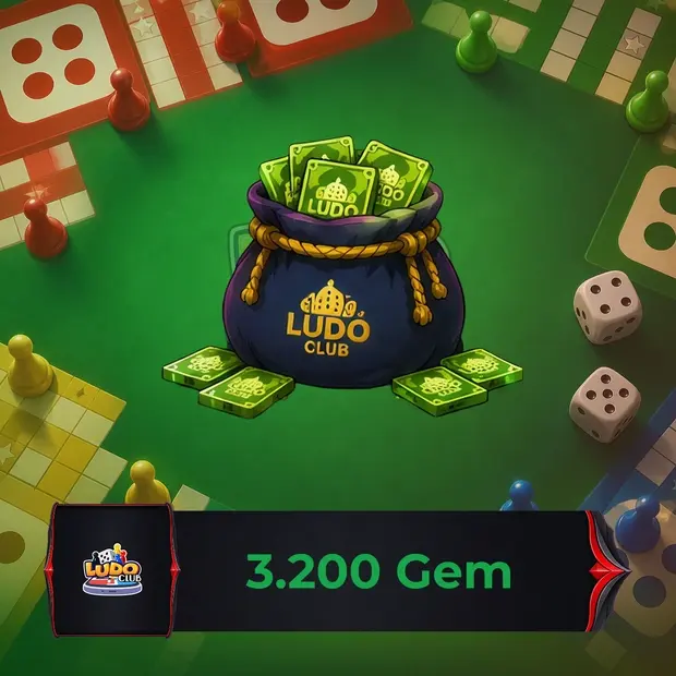 Ludo Club 3,200 Gem cover art