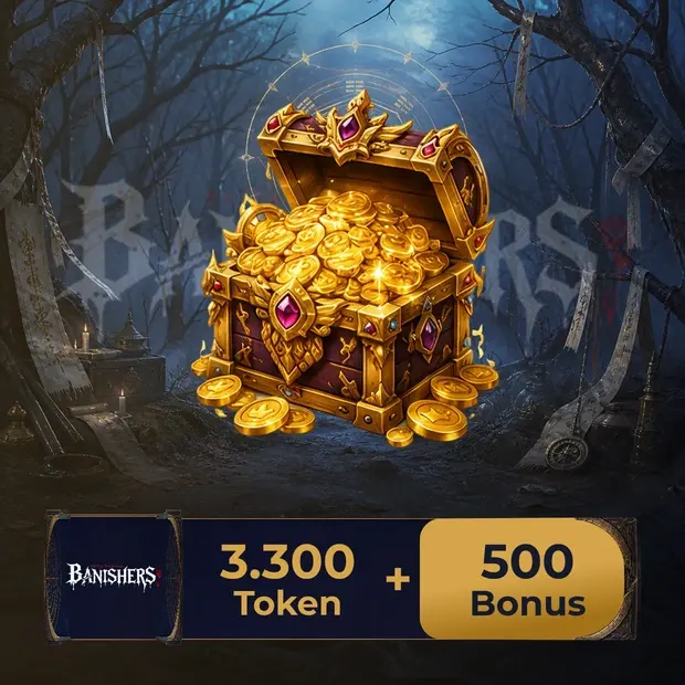 Banishers: Faiths Entwined 3,300 + 500 Token cover art