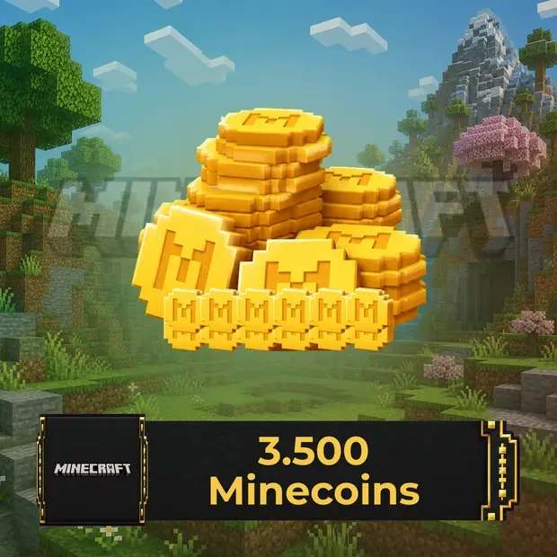 Minecraft 3,500 Minecoins cover art