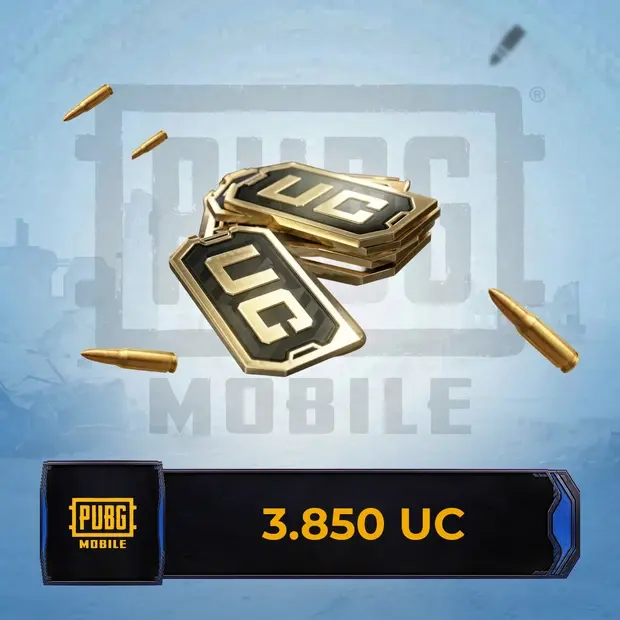 PUBG Mobile 3850 UC cover art