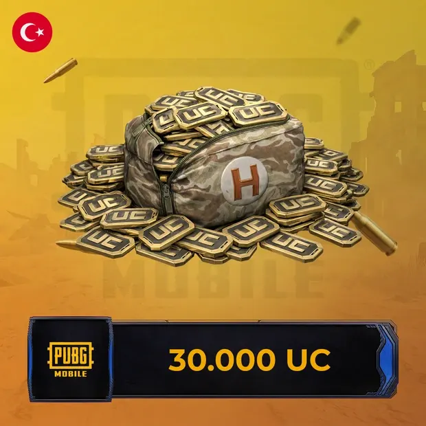 PUBG Mobile 30000 UC TR cover art