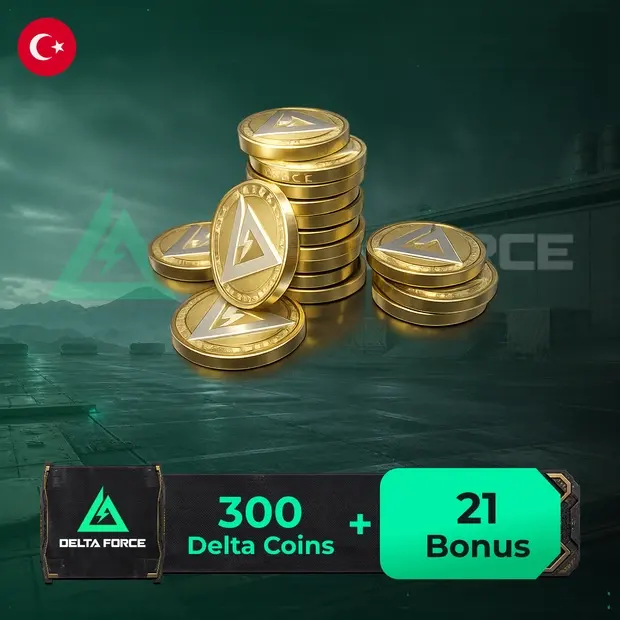 Delta Force 300 + 21 Delta Coins TR cover art
