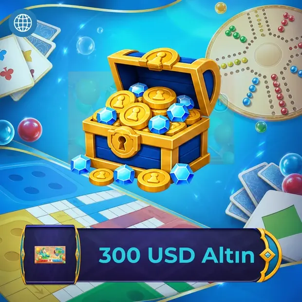 Yalla Ludo 300 USD Gold cover art