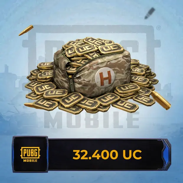 PUBG Mobile 32400 UC cover art