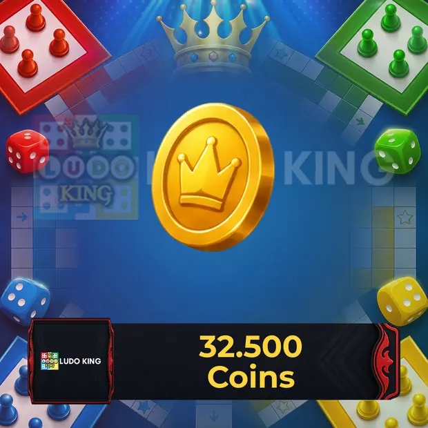 Ludo King 32,500 Coins cover art