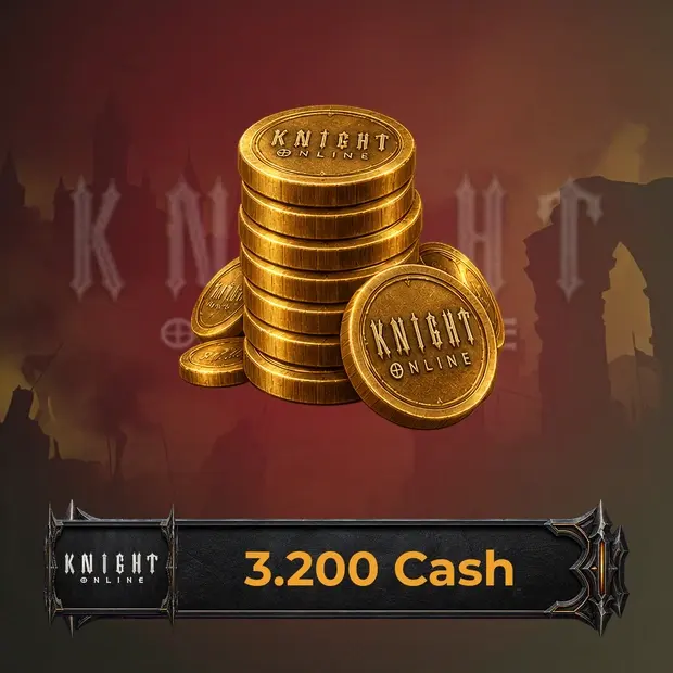 Knight Online 3200 Cash kapak görseli