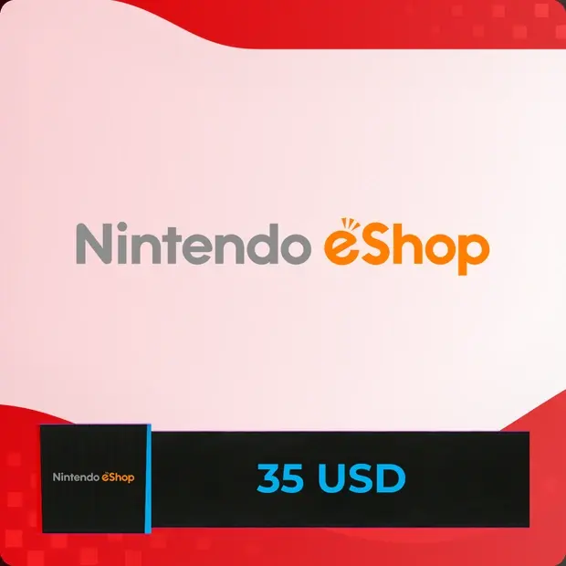 Nintendo Gift Card 35 USD kapak görseli
