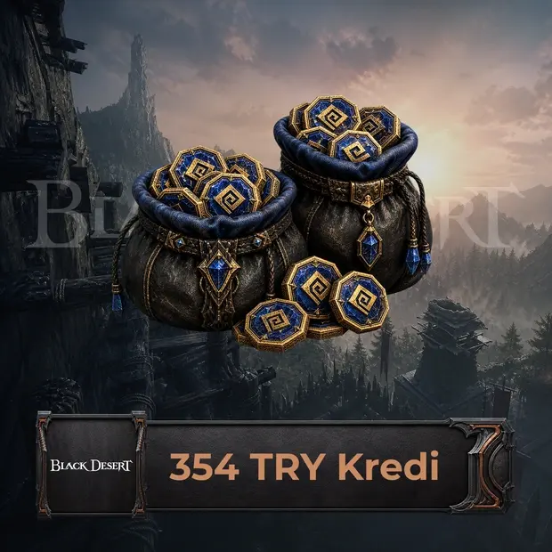 Black Desert Online 354 TL Credit cover art