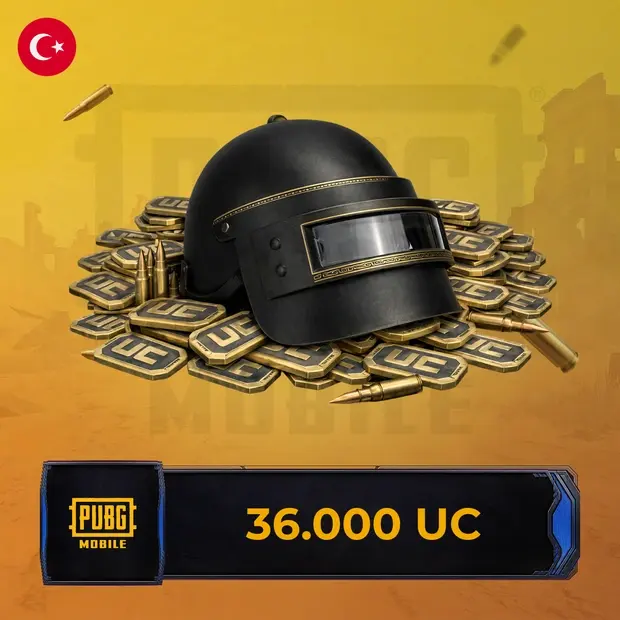 PUBG Mobile 36000 UC TR cover art