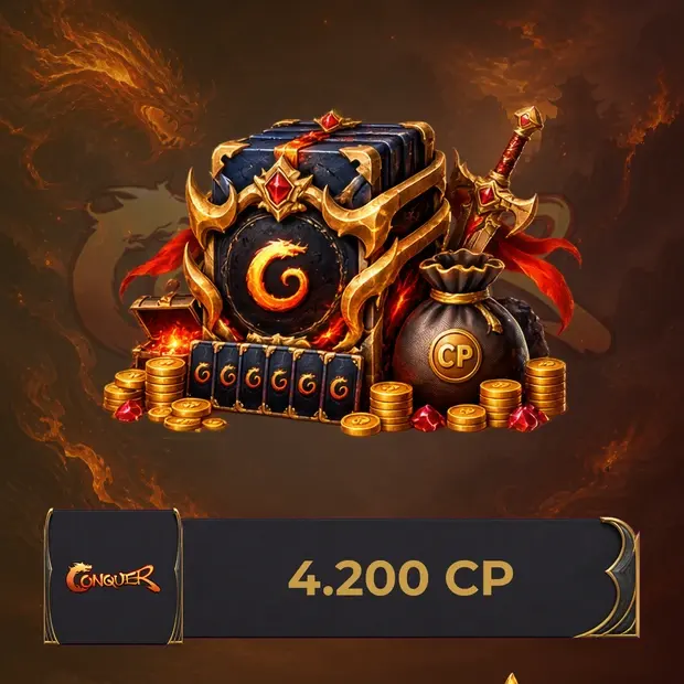 Conquer Online 4200 CP cover art