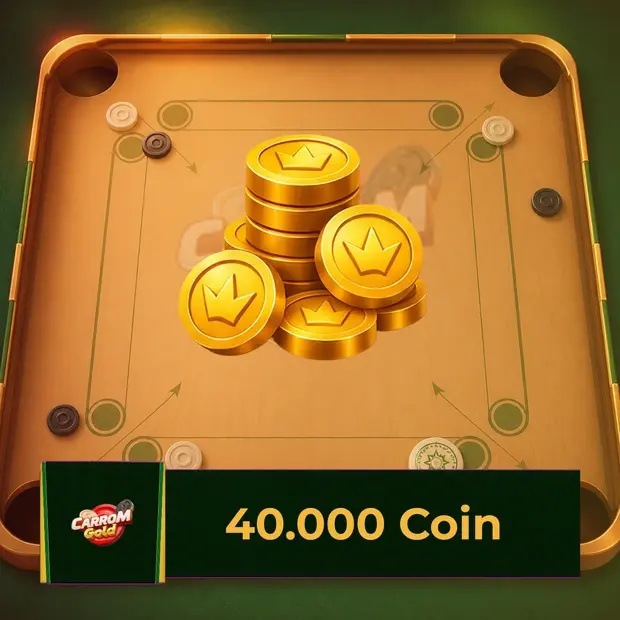 Carrom Gold 40,000 Coin cover art