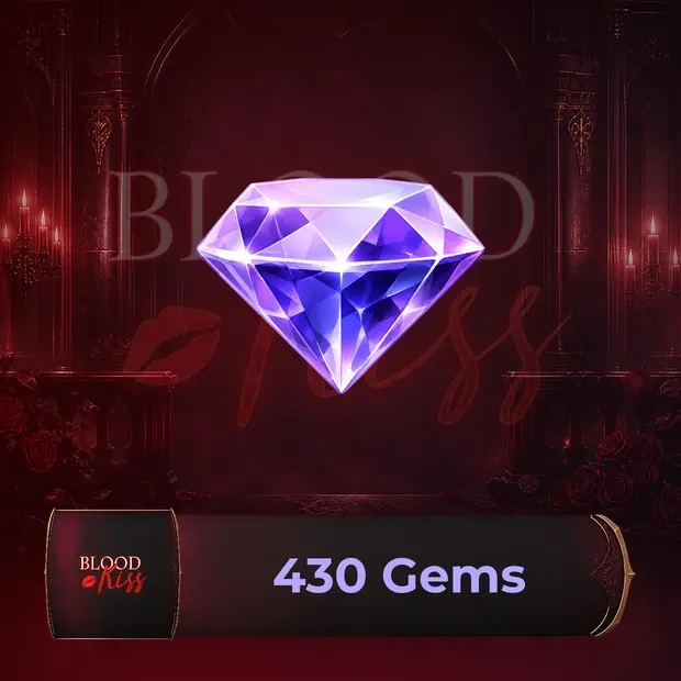 Blood Kiss: Vampire Story 430 Gems cover art