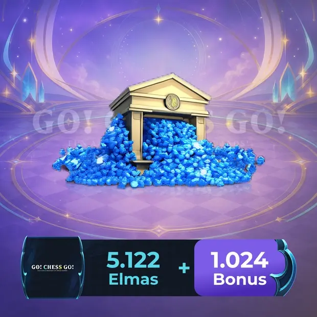 Magic Chess: Go Go 5,122 + 1,024 Bonus Diamonds cover art