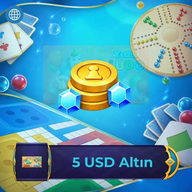 Yalla Ludo 5 USD Gold cover art