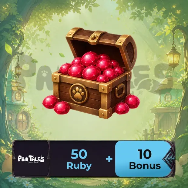 Paw Tales: Eternal Bond 50 + 10 Bonus Ruby cover art