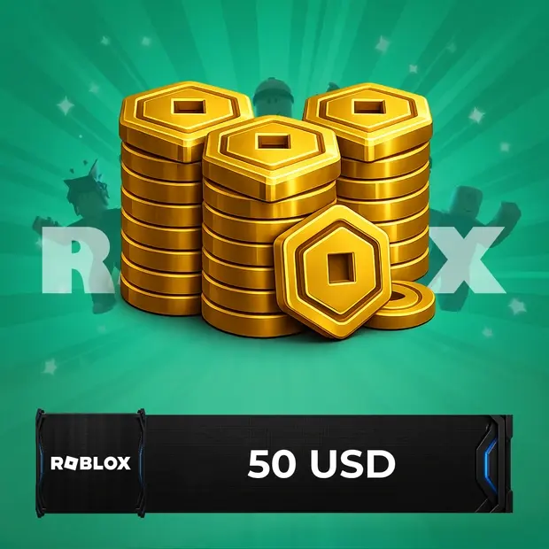 Roblox Robux 50 USD cover art
