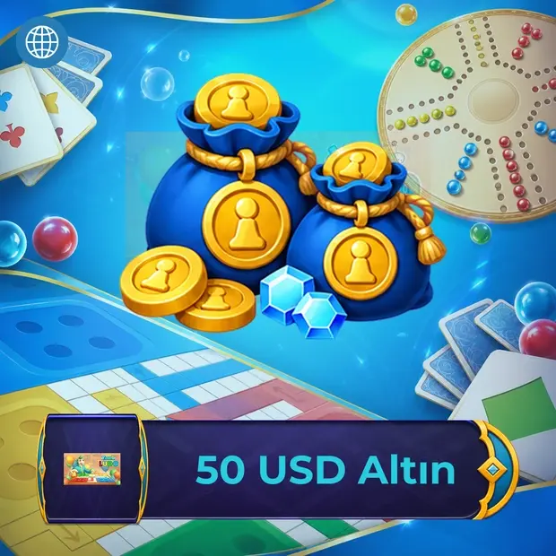 Yalla Ludo 50 USD Gold cover art